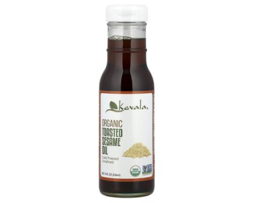 Kevala, Organic Toasted Sesame Oil, 8 fl oz (236 ml) Kevala, Organic Toasted Sesame Oil, 8 fl oz (236 ml)
