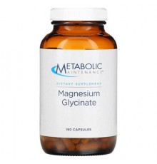 Metabolic Maintenance, Magnesium Glycinate, 180 Capsules
