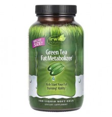 Irwin Naturals, Green Tea Fat Metabolizer®, 150 Liquid Soft-Gels