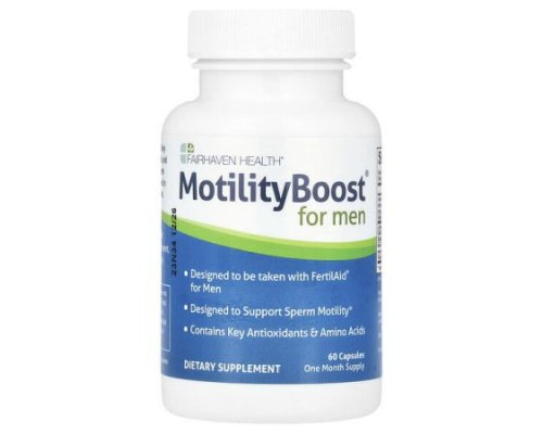 Fairhaven Health, MotilityBoost® for Men, 60 Capsules Fairhaven Health, MotilityBoost® for Men, 60 Capsules