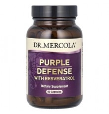 Dr. Mercola, Purple Defense with Resveratrol, 90 Capsules