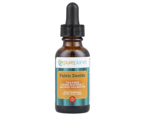 Pure Planet, Fulvic Zeolite, 1 fl oz (30 ml)