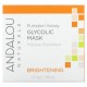Andalou Naturals, Glycolic Beauty Mask, Pumpkin Honey, 1.7 oz (50 g)