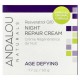 Andalou Naturals, Night Repair Cream, Resveratrol Q10, 1.7 oz (50 g)