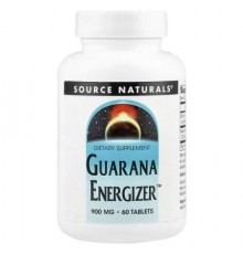 Source Naturals, Guarana Energizer™, 60 Tablets