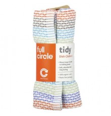 Full Circle, Tidy™ Dish Cloths, Multicolored, 3 Cloths