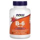 NOW Foods, B-6, 100 mg, 250 Veg Capsules
