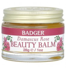 Badger, Beauty Balm, Damascus Rose, 1 oz (28 g)
