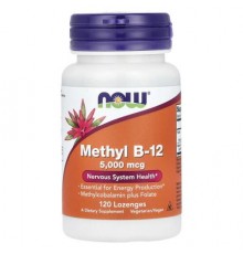 NOW Foods, Methyl B-12, 5,000 mcg, 120 Lozenges