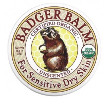 Badger, Badger Balm, For Sensitive Dry Skin, Unscented, 2 oz (56 g)