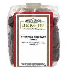 Bergin Fruit and Nut Company, Cherries Red Tart, Dried, 10 oz (283 g)