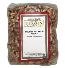 Bergin Fruit and Nut Company, Walnut Halves and Pieces, 11 oz (312 g)