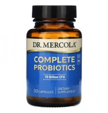 Dr. Mercola, Complete Probiotics, 70 Billion CFU, 30 Capsules