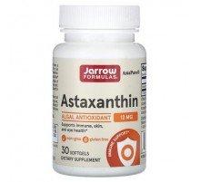 Jarrow Formulas, Astaxanthin, 12 mg, 30 Softgels