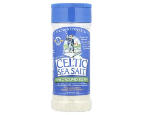 Celtic Sea Salt, Fine Ground, Vital Mineral Blend, 8 oz (227 g)