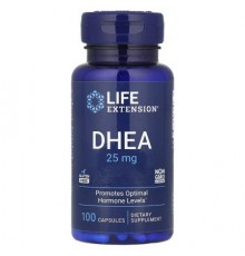 Life Extension, DHEA, 25 mg, 100 Capsules