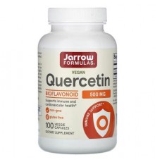 Jarrow Formulas, Vegan Quercetin, 500 mg, 100  Veggie Capsules