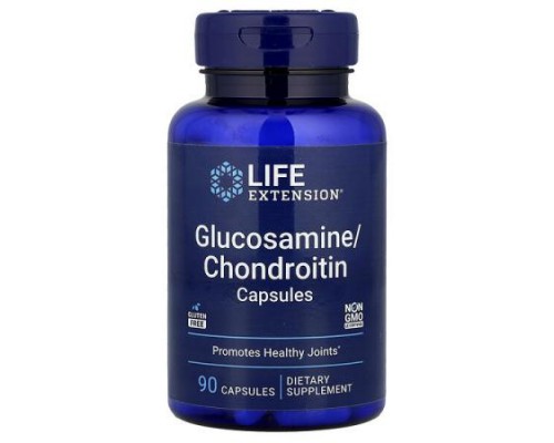 Life Extension, Glucosamine/Chondroitin, 90 Capsules