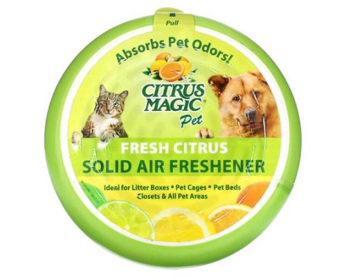 Citrus Magic, Pet, Solid Air Freshener, Fresh Citrus, 20 oz (566 g) Citrus Magic, Pet, Solid Air Freshener, Fresh Citrus, 20 oz (566 g)