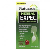 Naturade, Herbal EXPEC With Ivy Leaf & Thyme, Natural Cherry, 8.8 fl oz (260 ml)