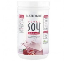 Naturade, Total Soy®, Meal Replacement, Strawberry Cream, 1 lb 1.88 oz (507 g)
