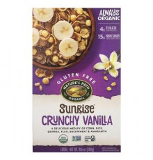 Nature's Path, Sunrise, Cereal, Crunchy Vanilla , 10.6 oz (300 g)