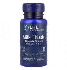 Life Extension, Milk Thistle, 60 Vegetarian Capsules (750 mg per Capsule)