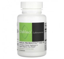 DaVinci Laboratories, Mega Probiotic ND 50, 60 Capsules