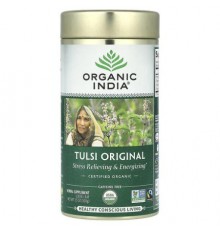 Organic India, Tulsi Loose Leaf Tea, Original, Caffeine Free, 3.5 oz (100 g)