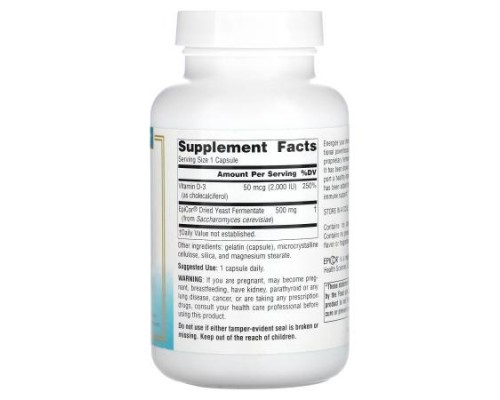 Source Naturals, EpiCor With Vitamin D-3, 120 Capsules