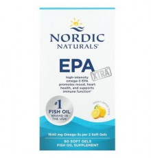 Nordic Naturals, EPA Xtra, Great Lemon, 60 Soft Gels