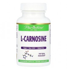 Paradise Herbs, L-Carnosine, 60 Vegetarian Capsules (250 mg per Capsule)