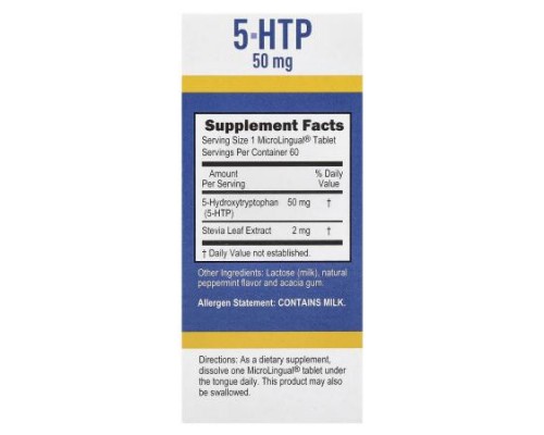 Superior Source, 5-HTP, 50 mg, 60 MicroLingual® Instant Dissolve Tablets Superior Source, 5-HTP, 50 mg, 60 MicroLingual® Instant Dissolve Tablets
