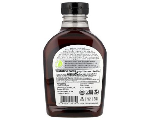 Madhava, Organic Amber Agave, 23.5 oz (667 g) Madhava, Organic Amber Agave, 23.5 oz (667 g)