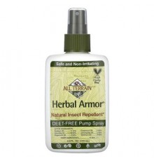 All Terrain, Herbal Armor, Natural Insect Repellent, 4 fl oz (120 ml)