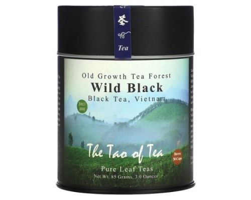 The Tao of Tea, Wild Black Tea, Vietnam, Pure Leaf Teas, 3 oz (85 g)