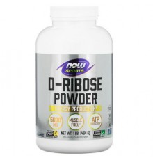 NOW Foods, Sports, D-Ribose Powder, 1 lb (454 g)