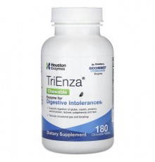 Houston Enzymes, TriEnza Chewable, 180 Chewable Tablets