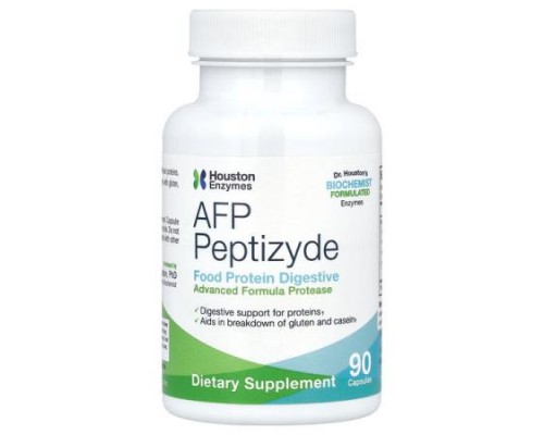 Houston Enzymes, AFP Peptizyde, 90 Capsules