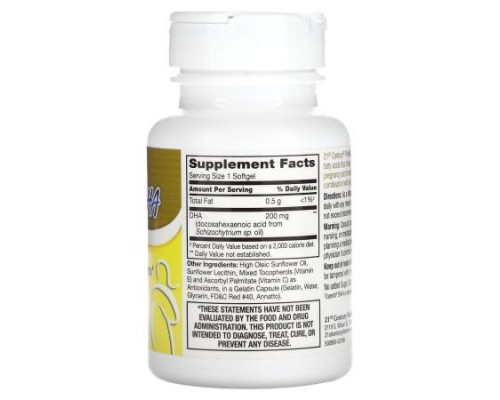 21st Century, PreNatal DHA, 30 Softgels (200 mg per Softgel) 21st Century, PreNatal DHA, 30 Softgels (200 mg per Softgel)