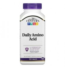 21st Century, Daily Amino Acid, 120 Tablets
