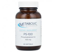 Metabolic Maintenance, PS-100, 100 mg, 60 Softgels