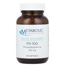 Metabolic Maintenance, PS-100, 100 mg, 60 Softgels