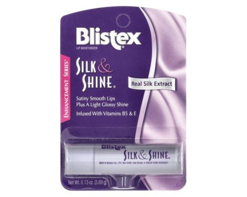 Blistex, Lip Moisturizer, Silk & Shine, 0.13 oz (3.69 g)
