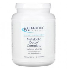 Metabolic Maintenance, Metabolic Detox Complete, Natural Vanilla, 2.3 lb (1.05 kg)
