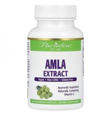 Paradise Herbs, Amla Extract, 60 Vegetarian Capsules (250 mg per Capsule)