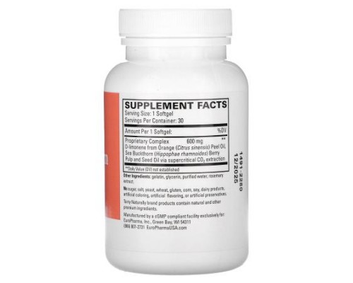 Terry Naturally, Heartburn Rescue, 30 Softgels