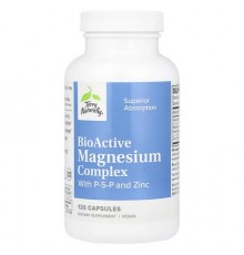Terry Naturally, BioActive Magnesium Complex with P-5-P and Zinc, 120 Capsules