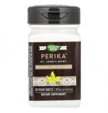 Nature's Way, Perika®, St. John's Wort, 300 mg, 60 Vegan Tablets