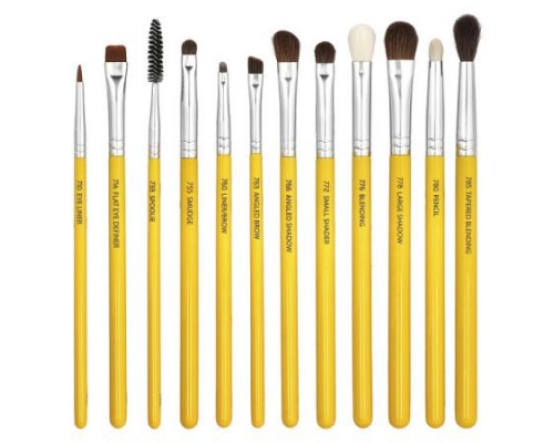 Bdellium Tools, Studio Series, Eyes Brush Set and Pouch, 12 Pc Set Bdellium Tools, Studio Series, Eyes Brush Set and Pouch, 12 Pc Set